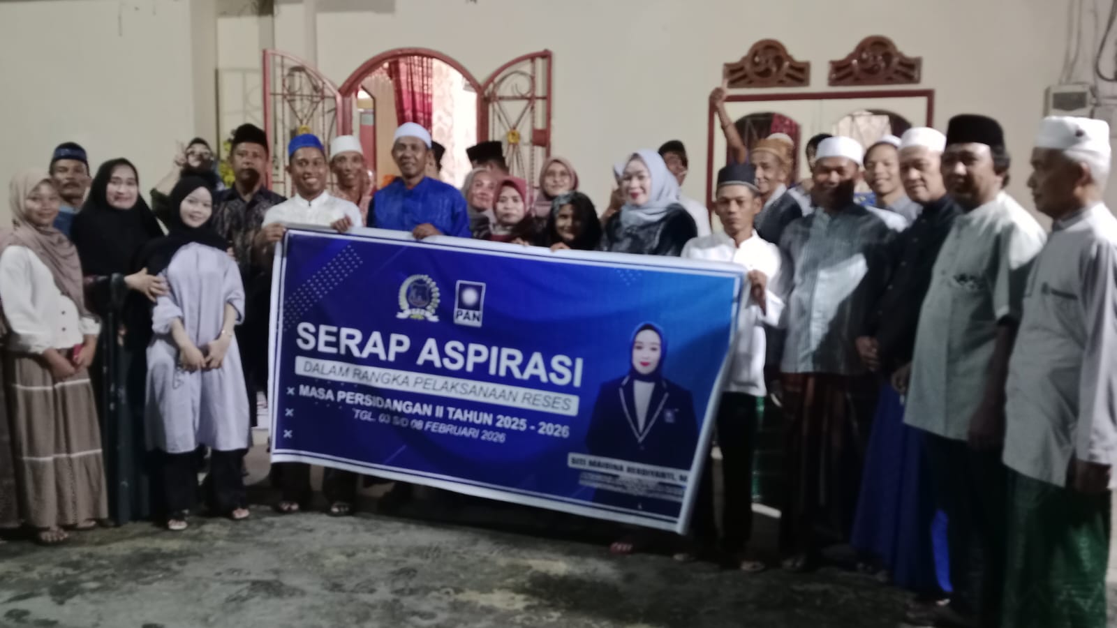 Reses Siti Maidina dari Fraksi PAN Dirangkai Buka Bersama dan Peringatan Nisfu Sya’ban